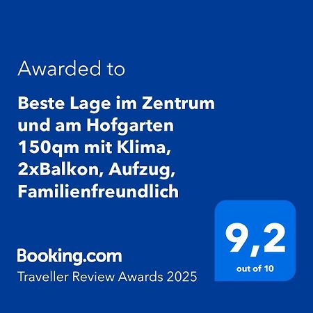 Beste Lage Im Zentrum Und Am Hofgarten 150Qm Mit Klima, 2Xbalkon, Aufzug, Familienfreundlich Bayreuth Zewnętrze zdjęcie